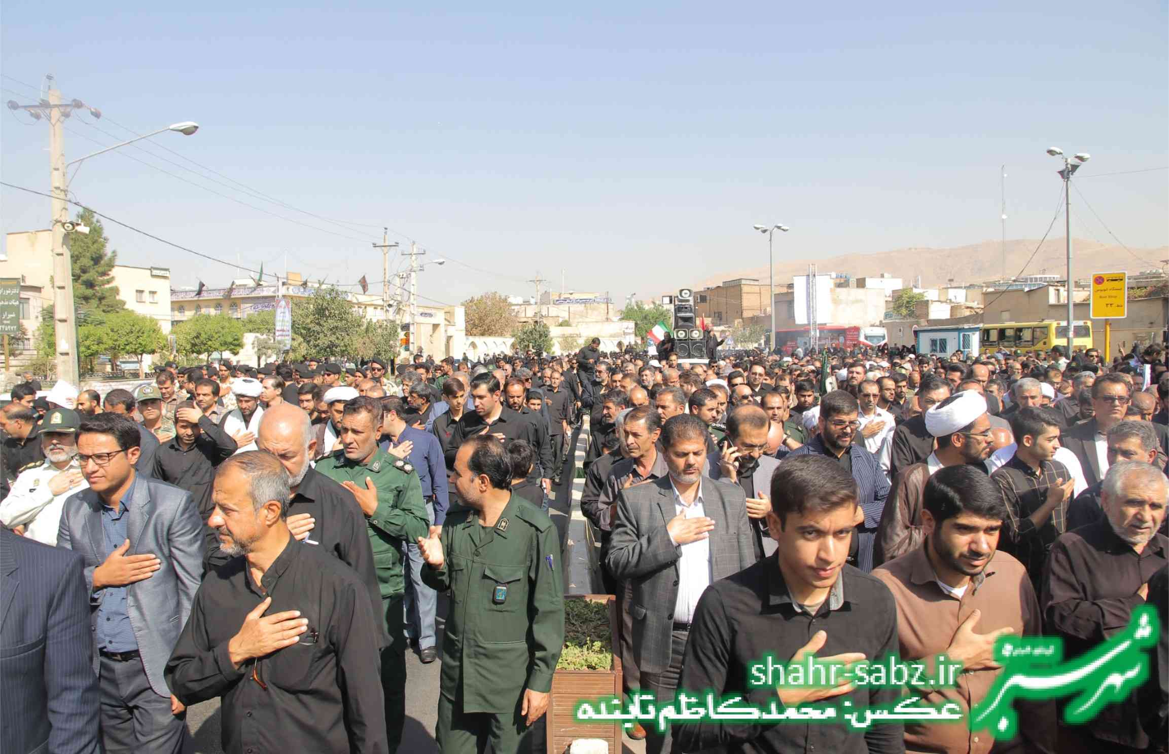 27-06-1397 شیراز-تشیع شهدای گمنام/ محمدکاظم تابنده