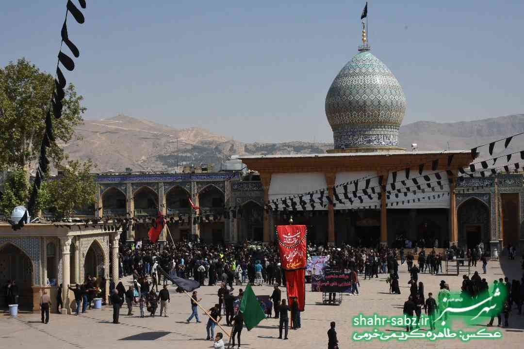 28-06-1397 تاسوعای حسینی شیراز حرم شاهچراغ -عکس: طاهره کریمی خرمی