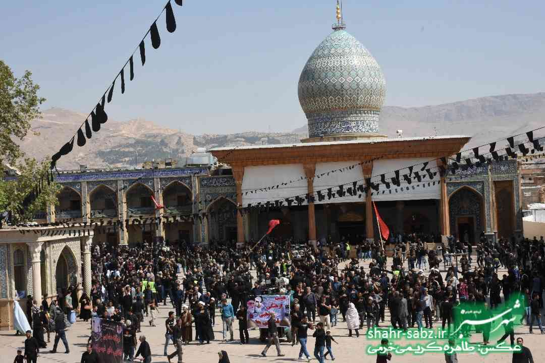28-06-1397 تاسوعای حسینی شیراز حرم شاهچراغ -عکس: طاهره کریمی خرمی
