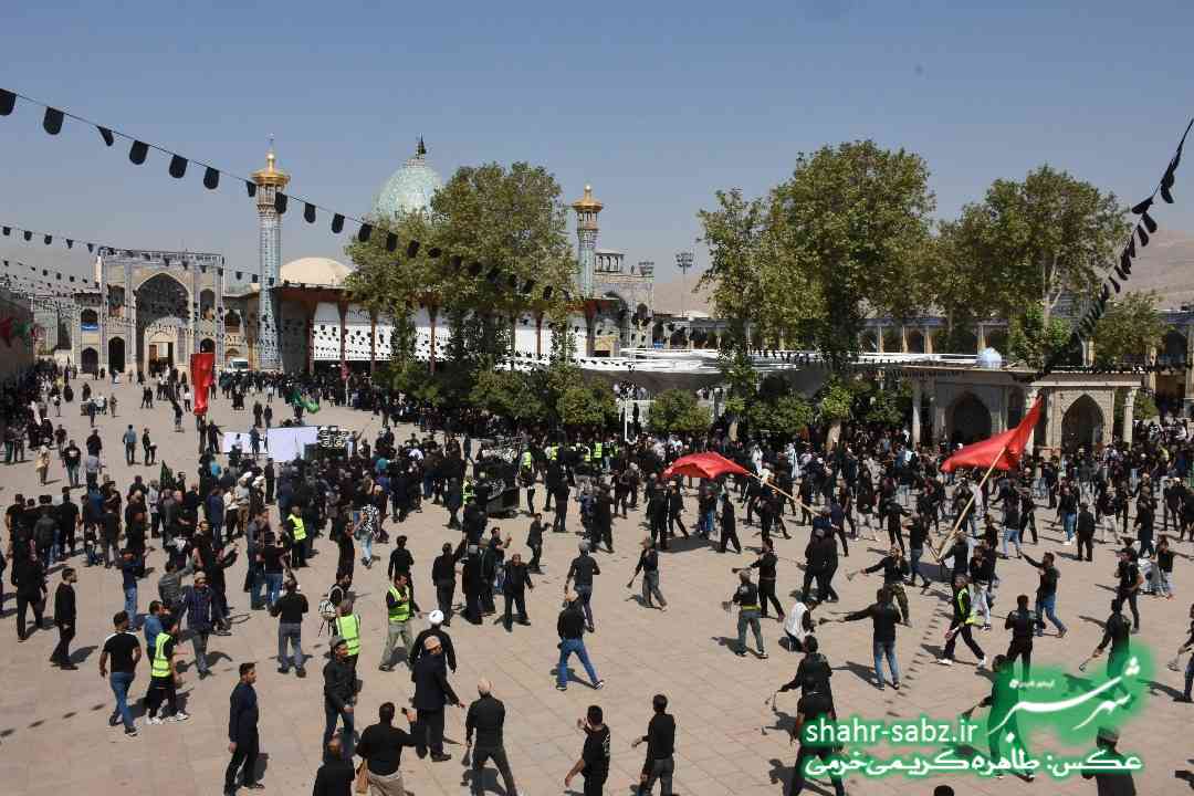 28-06-1397 تاسوعای حسینی شیراز حرم شاهچراغ -عکس: طاهره کریمی خرمی