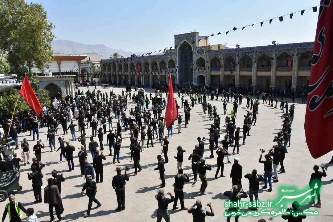 28-06-1397 تاسوعای حسینی شیراز حرم شاهچراغ -عکس: طاهره کریمی خرمی