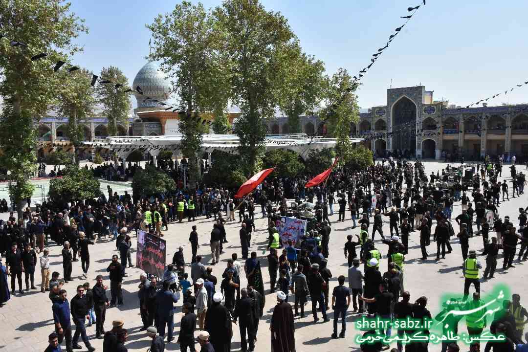28-06-1397 تاسوعای حسینی شیراز حرم شاهچراغ -عکس: طاهره کریمی خرمی