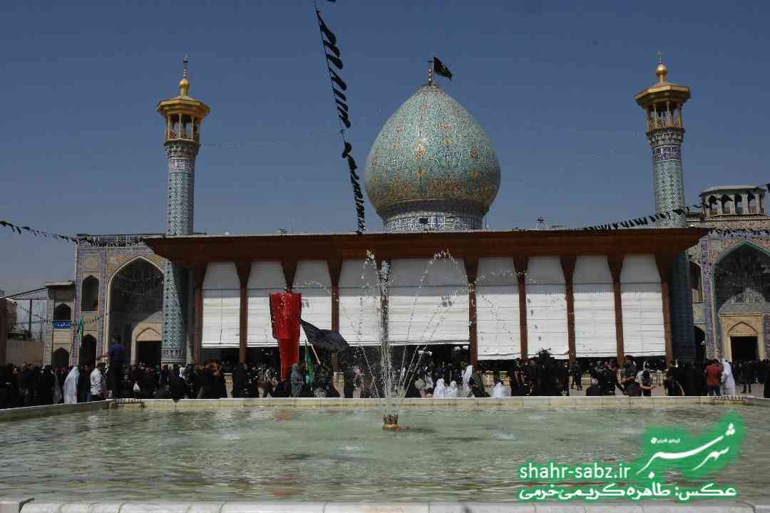 28-06-1397 تاسوعای حسینی شیراز حرم شاهچراغ -عکس: طاهره کریمی خرمی