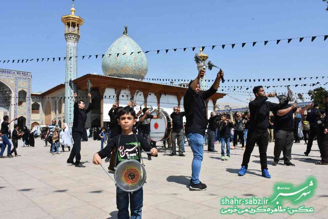 28-06-1397 تاسوعای حسینی شیراز حرم شاهچراغ -عکس: طاهره کریمی خرمی