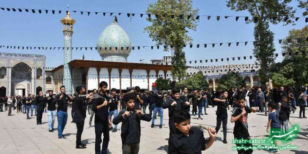 28-06-1397 تاسوعای حسینی شیراز حرم شاهچراغ -عکس: طاهره کریمی خرمی