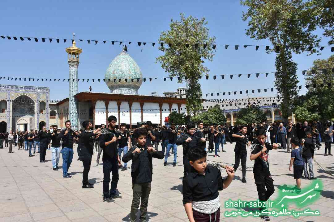 28-06-1397 تاسوعای حسینی شیراز حرم شاهچراغ -عکس: طاهره کریمی خرمی