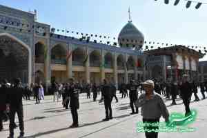 28-06-1397 تاسوعای حسینی شیراز حرم شاهچراغ -عکس: طاهره کریمی خرمی