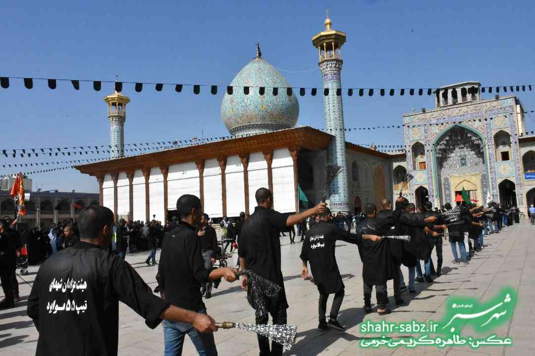 28-06-1397 تاسوعای حسینی شیراز حرم شاهچراغ -عکس: طاهره کریمی خرمی