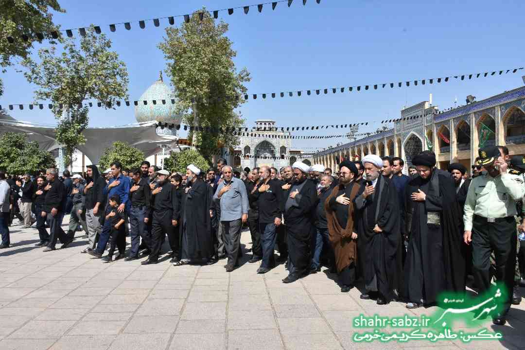 28-06-1397 تاسوعای حسینی شیراز حرم شاهچراغ -عکس: طاهره کریمی خرمی
