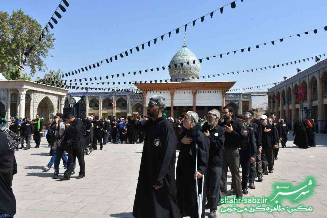 28-06-1397 تاسوعای حسینی شیراز حرم شاهچراغ -عکس: طاهره کریمی خرمی