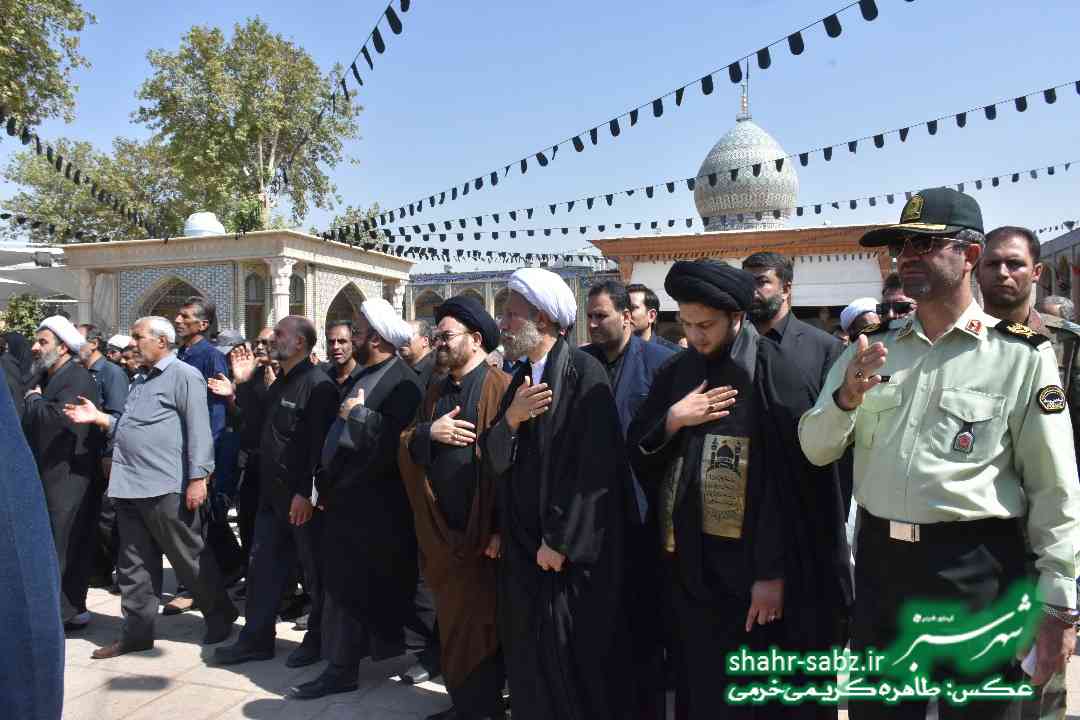 28-06-1397 تاسوعای حسینی شیراز حرم شاهچراغ -عکس: طاهره کریمی خرمی