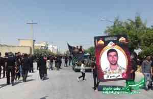 28-06-97 تاسوعای حسینی در کازرون / عکس: محمدمهدی اسدزاده