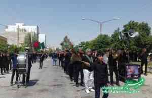 28-06-97 تاسوعای حسینی در کازرون / عکس: محمدمهدی اسدزاده