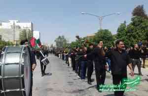 28-06-97 تاسوعای حسینی در کازرون / عکس: محمدمهدی اسدزاده