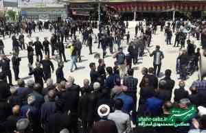 28-06-97 تاسوعای حسینی در کازرون / عکس: محمدمهدی اسدزاده