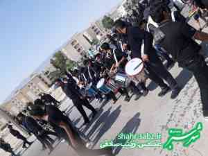 28-6-97 تاسوعای حسینی در بهشت زهرای کازرون/ عکس: زینب صادقی