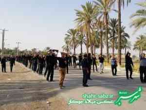 29-06-01397روز عاشورا هئیت عزاداری روستای تل ابیض و جدول ترکی جره و بالاده -عکس: میلاد جوکار