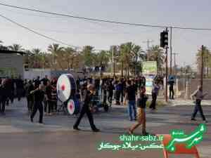 29-06-01397روز عاشورا هئیت عزاداری روستای تل ابیض و جدول ترکی جره و بالاده -عکس: میلاد جوکار