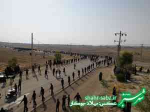 29-06-01397روز عاشورا هئیت عزاداری روستای تل ابیض و جدول ترکی جره و بالاده -عکس: میلاد جوکار