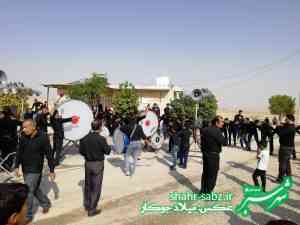 29-06-01397روز عاشورا هئیت عزاداری روستای تل ابیض و جدول ترکی جره و بالاده -عکس: میلاد جوکار