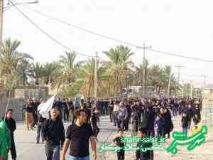 29-06-01397روز عاشورا هئیت عزاداری روستای تل ابیض و جدول ترکی جره و بالاده -عکس: میلاد جوکار