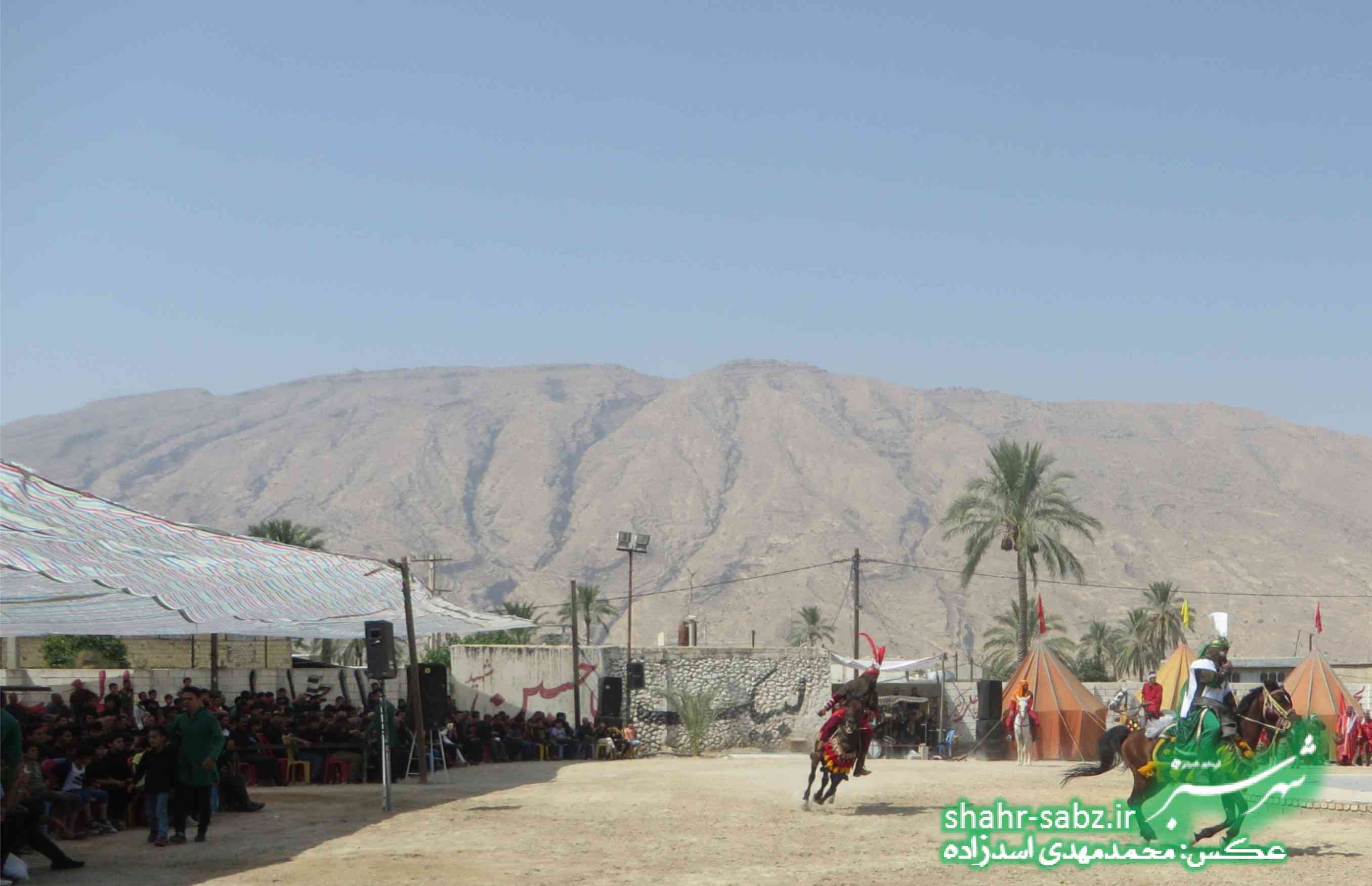 29-06-1397 تعزیه روز عاشورا در روستای دریس کازرون -عکس: محمدمهدی اسدزاده