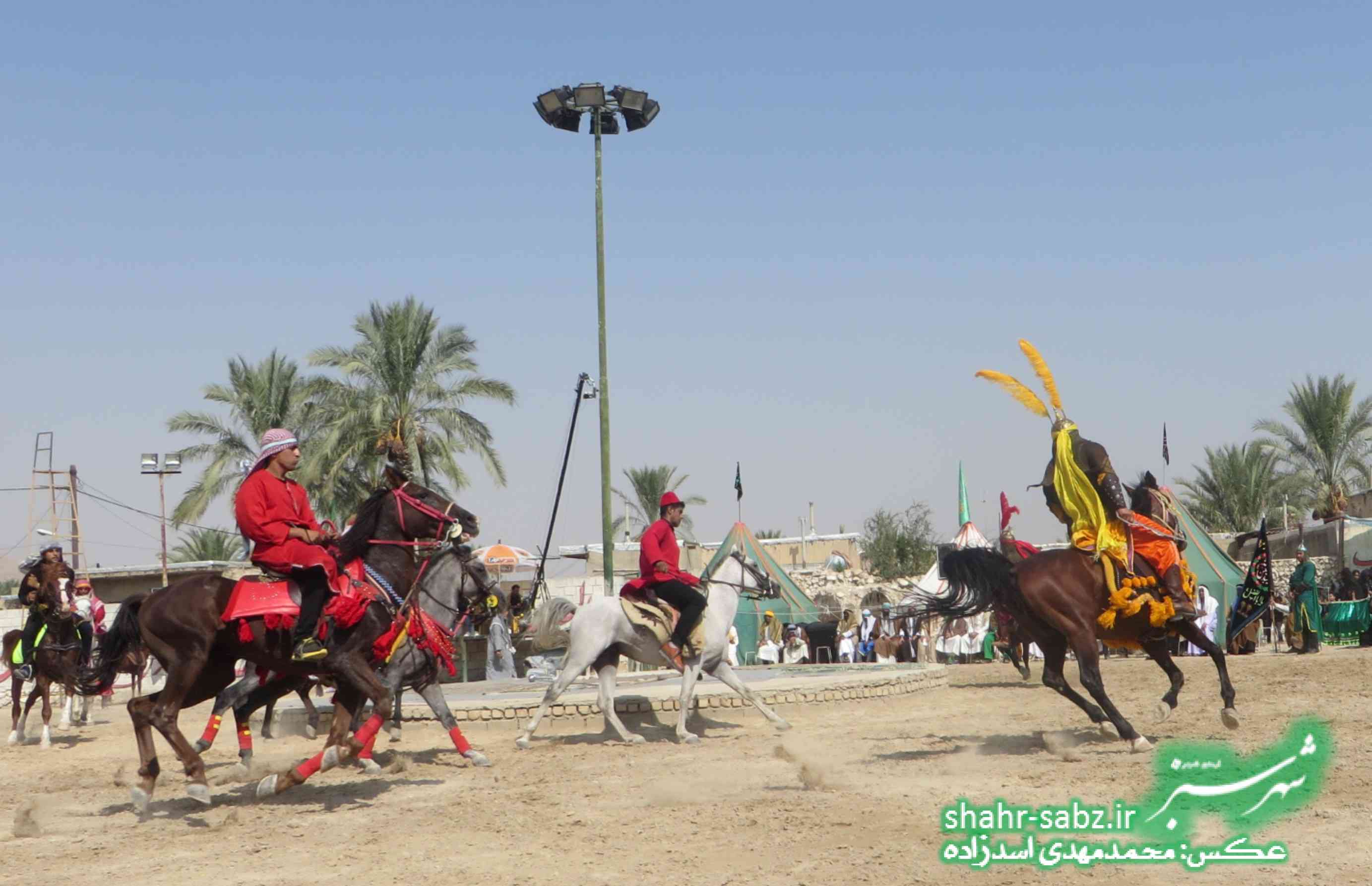 29-06-1397 تعزیه روز عاشورا در روستای دریس کازرون -عکس: محمدمهدی اسدزاده