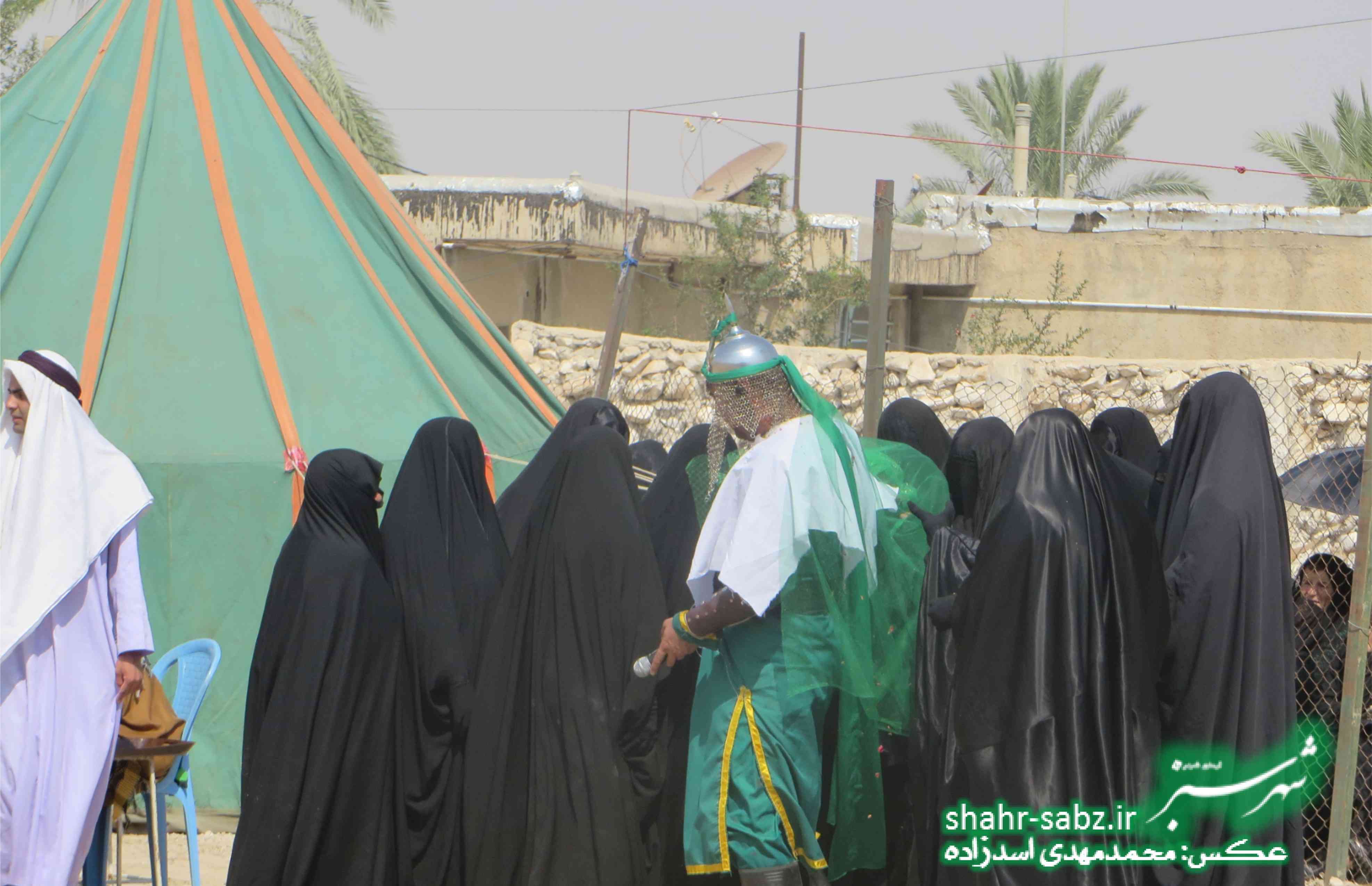 29-06-1397 تعزیه روز عاشورا در روستای دریس کازرون -عکس: محمدمهدی اسدزاده