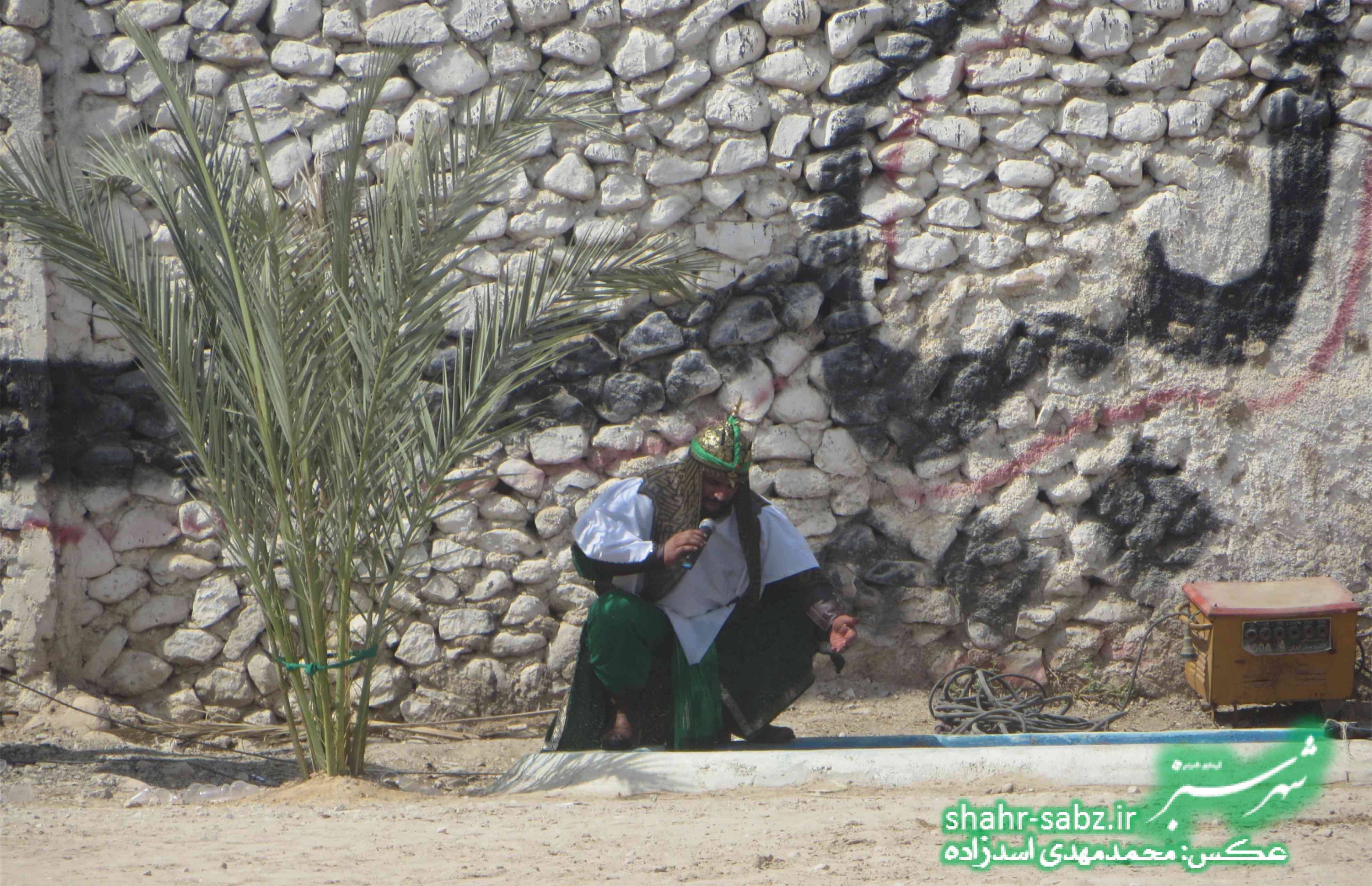 29-06-1397 تعزیه روز عاشورا در روستای دریس کازرون -عکس: محمدمهدی اسدزاده