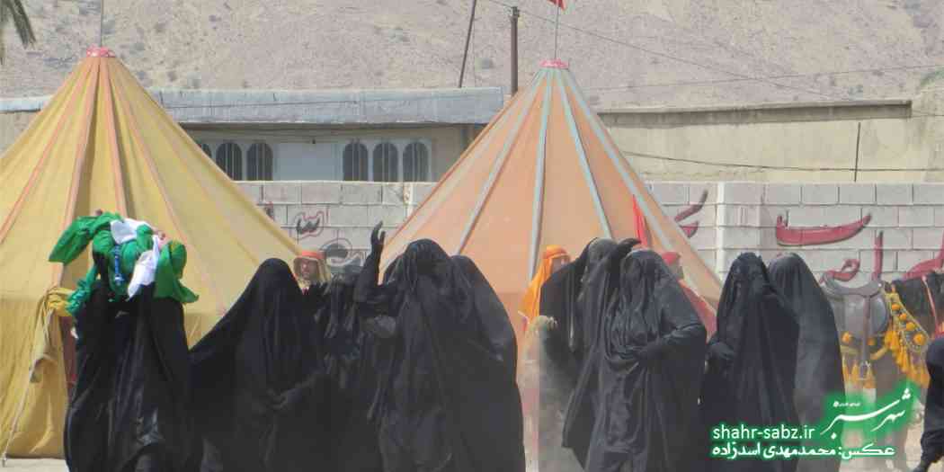 29-06-1397 تعزیه روز عاشورا در روستای دریس کازرون -عکس: محمدمهدی اسدزاده