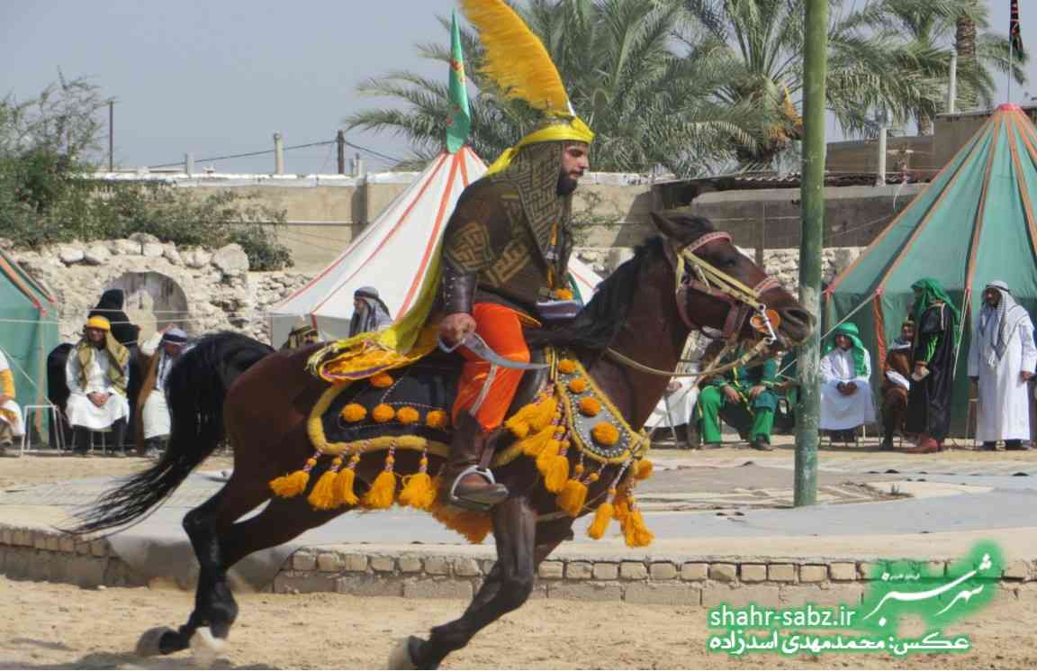 29-06-1397 تعزیه روز عاشورا در روستای دریس کازرون -عکس: محمدمهدی اسدزاده