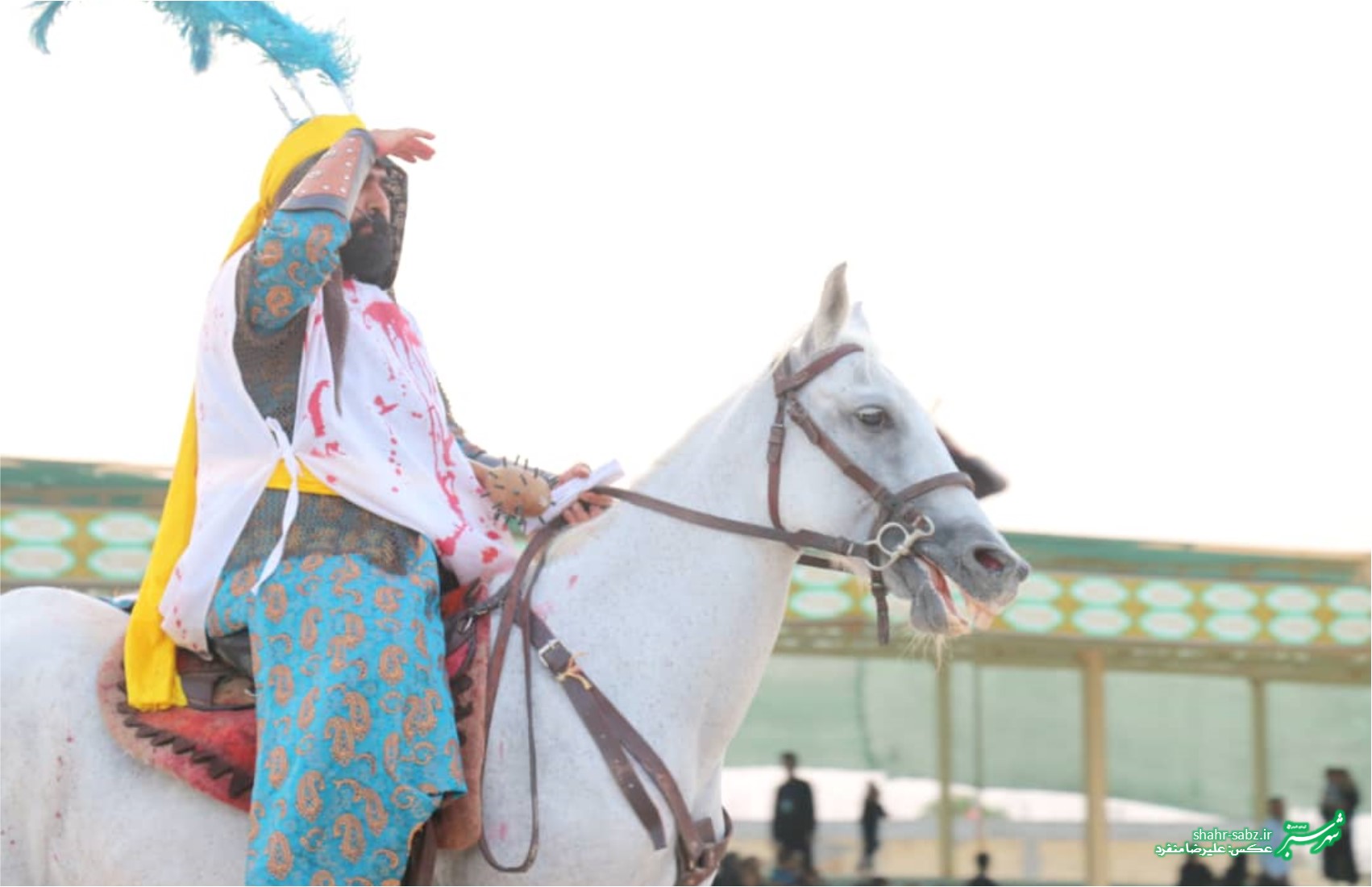 30-06-1397-تعزیه روز عاشورا در کره موچی لامرد- عکس: علیرضا منفرد