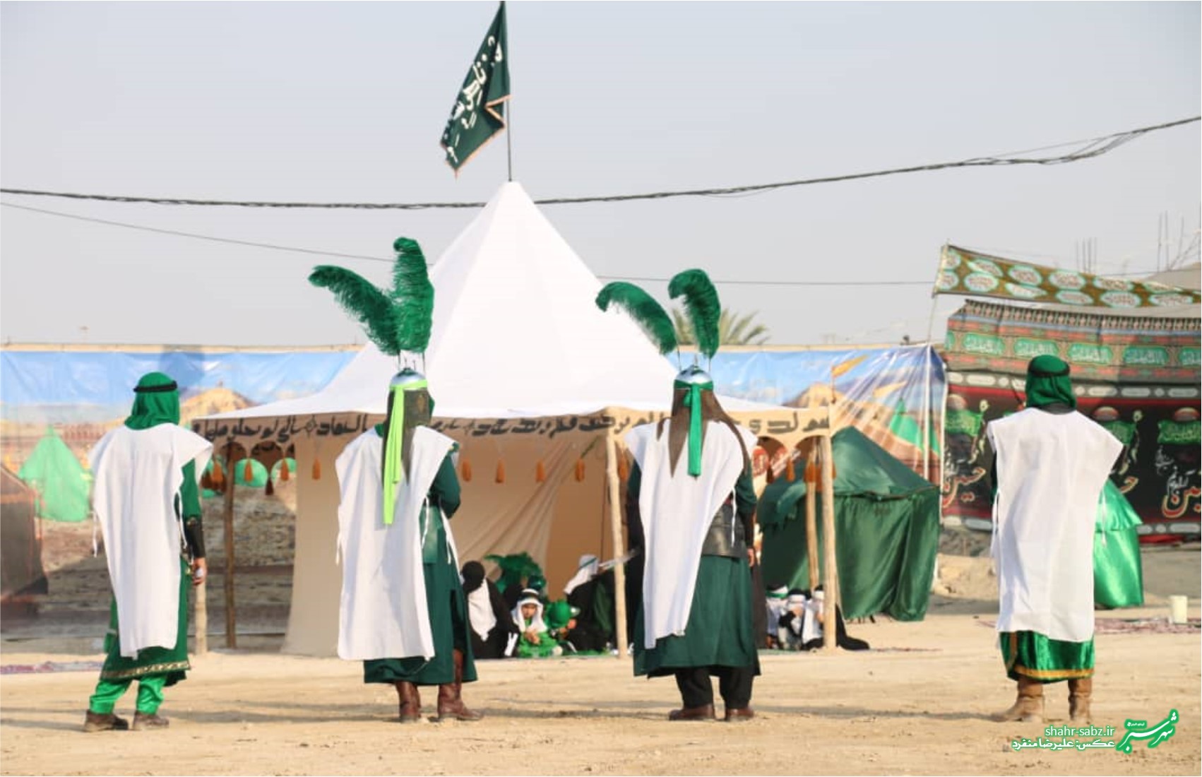 30-06-1397-تعزیه روز عاشورا در کره موچی لامرد- عکس: علیرضا منفرد