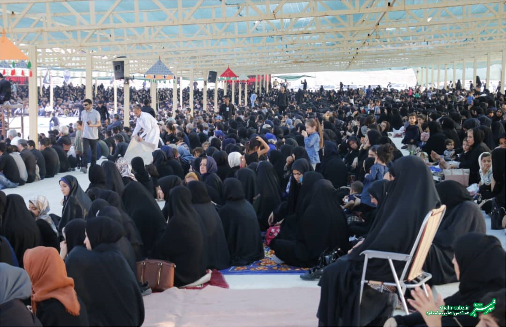 30-06-1397-تعزیه روز عاشورا در کره موچی لامرد- عکس: علیرضا منفرد