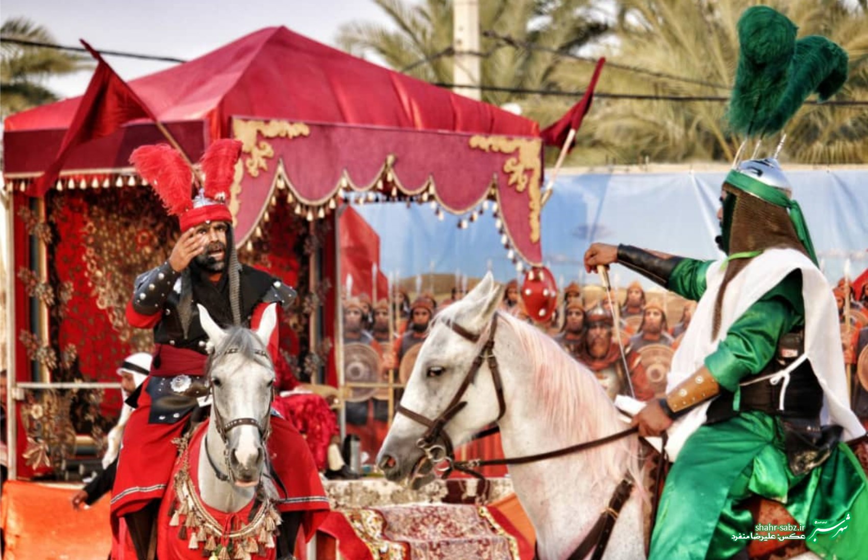 30-06-1397-تعزیه روز عاشورا در کره موچی لامرد- عکس: علیرضا منفرد