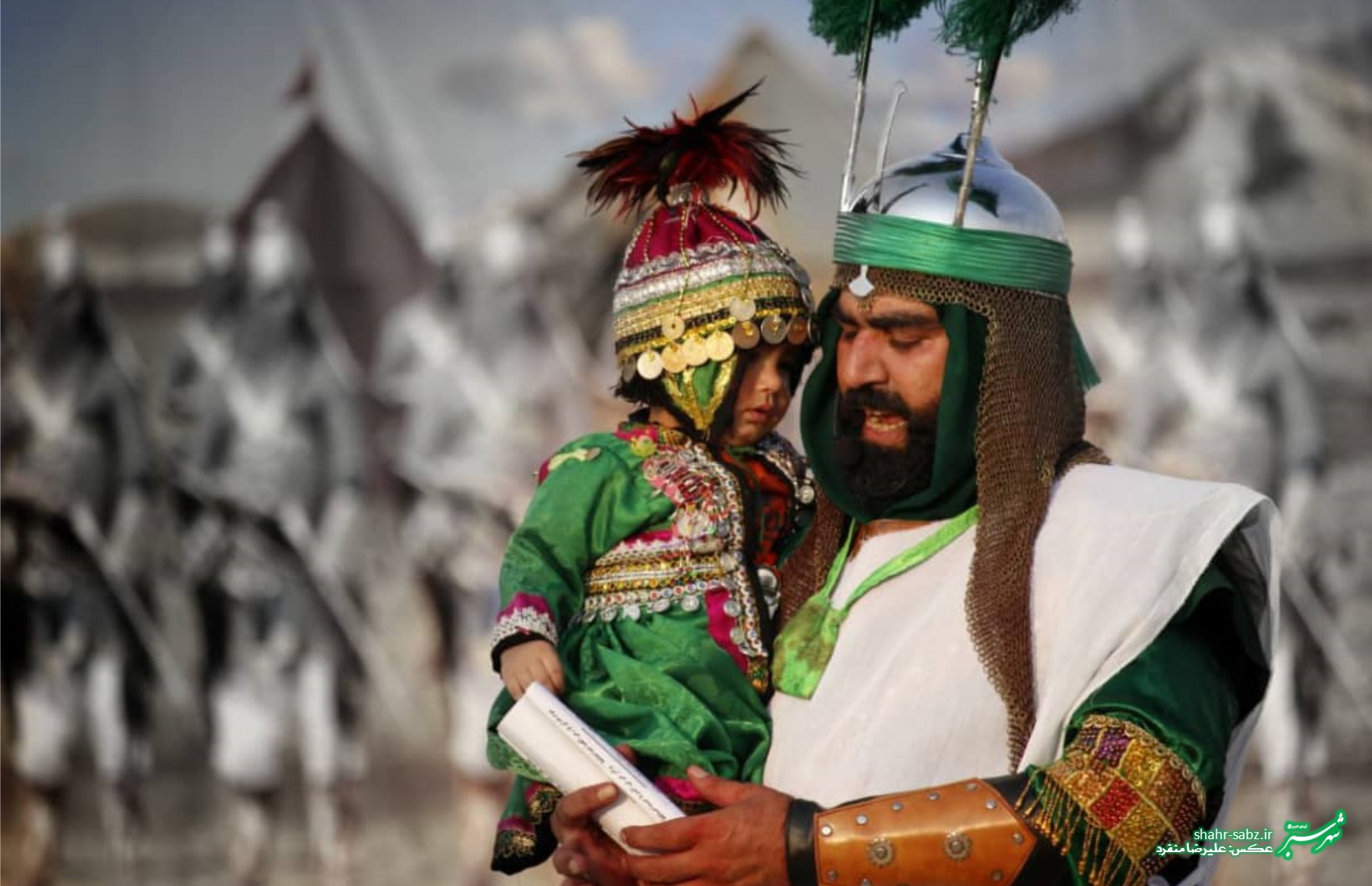 30-06-1397-تعزیه روز عاشورا در کره موچی لامرد- عکس: علیرضا منفرد