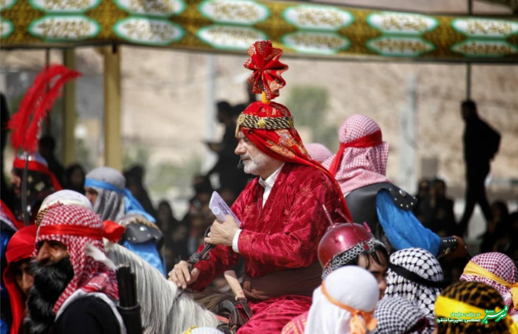 30-06-1397-تعزیه روز عاشورا در کره موچی لامرد- عکس: علیرضا منفرد