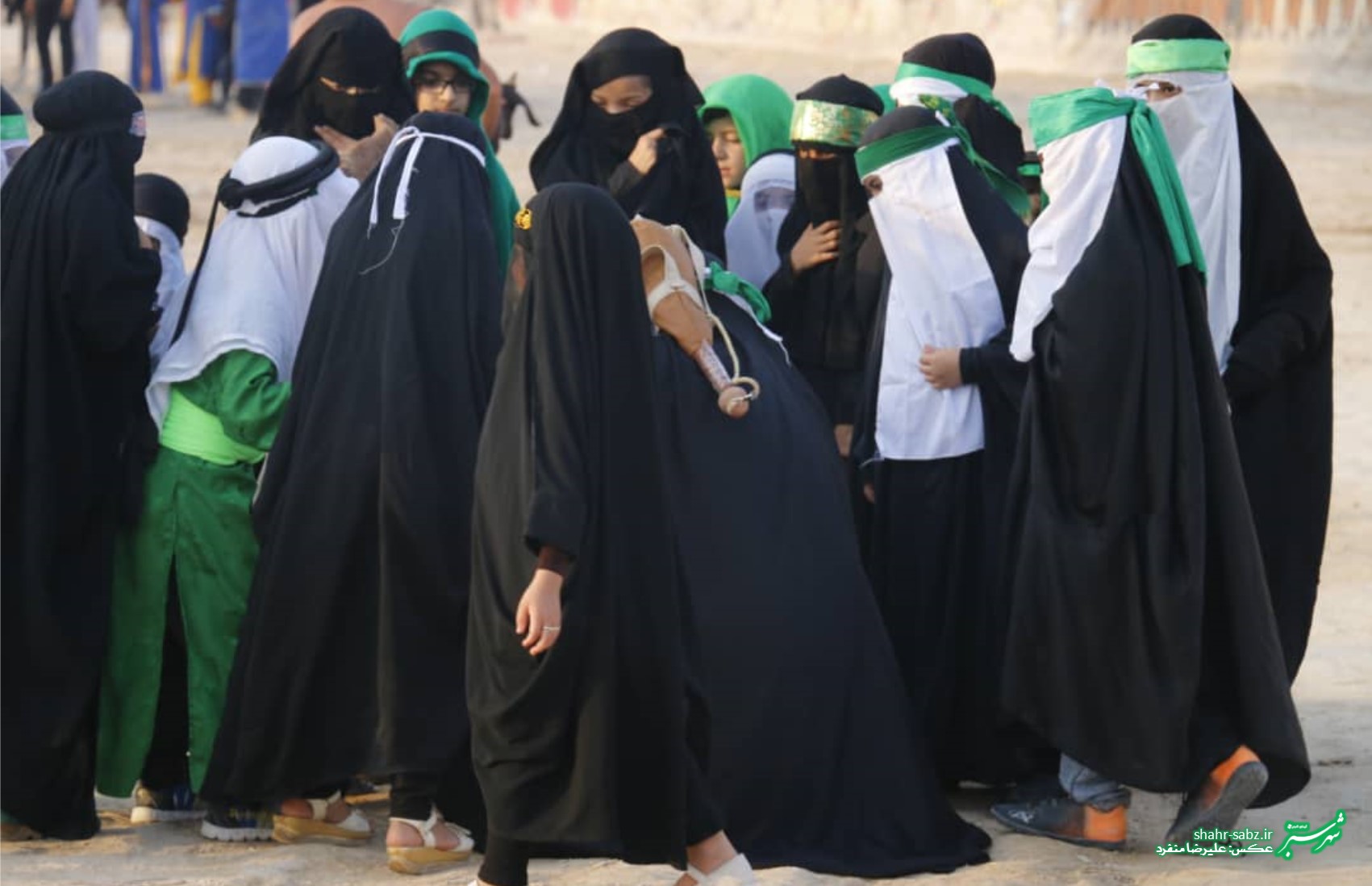 30-06-1397-تعزیه روز عاشورا در کره موچی لامرد- عکس: علیرضا منفرد