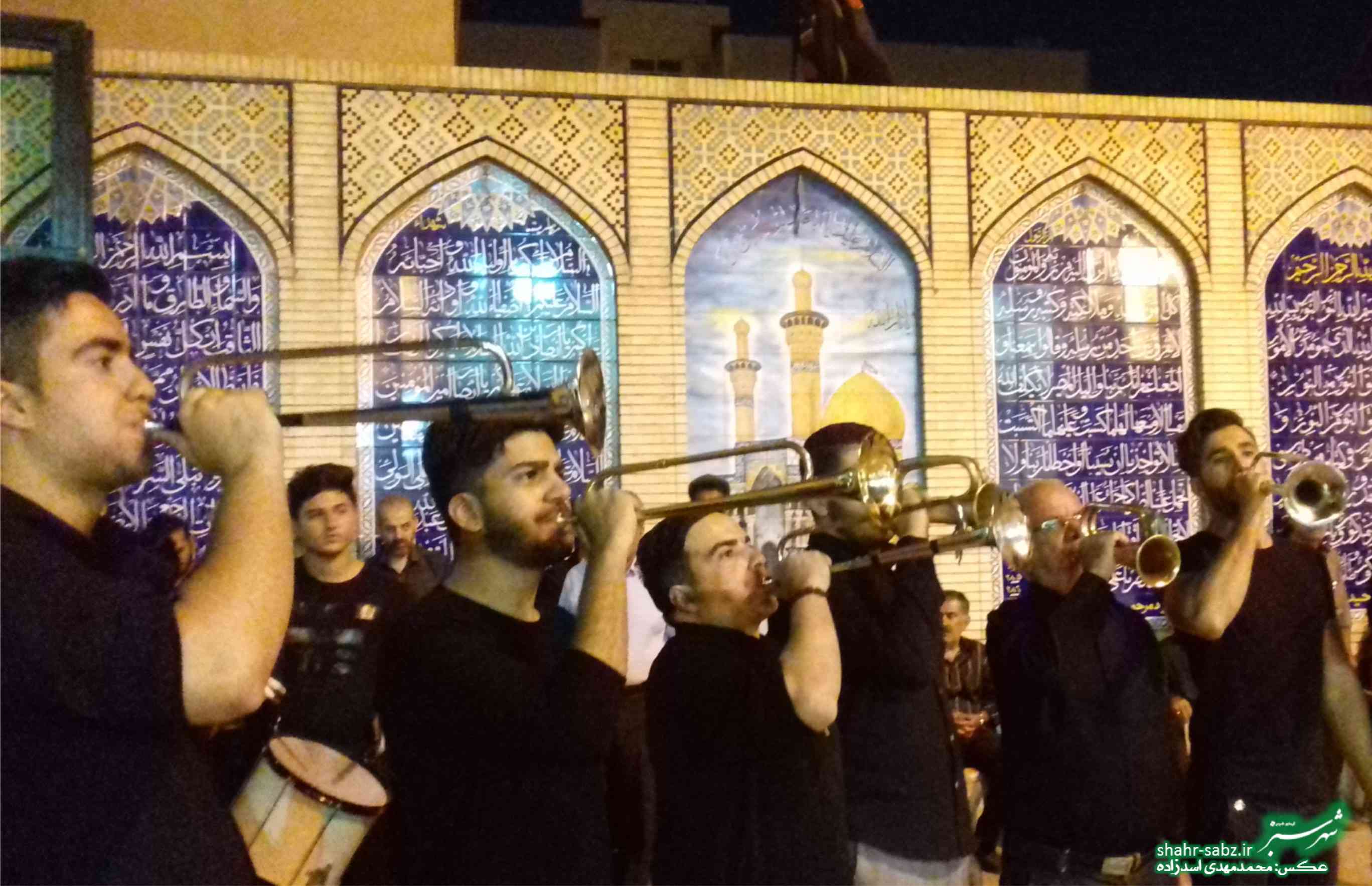 حسینیه کازرونی های شیراز 26-6-97/ عکس: محمدمهدی اسدزاده