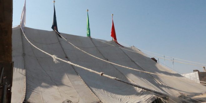 خیمه سوگ حسین- زرقان- محمدمهدی اسدزاده