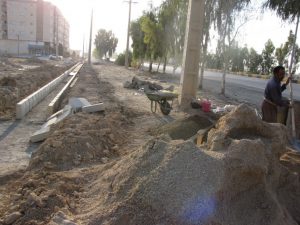 پروژه های عمرانی شهرداری کازرون