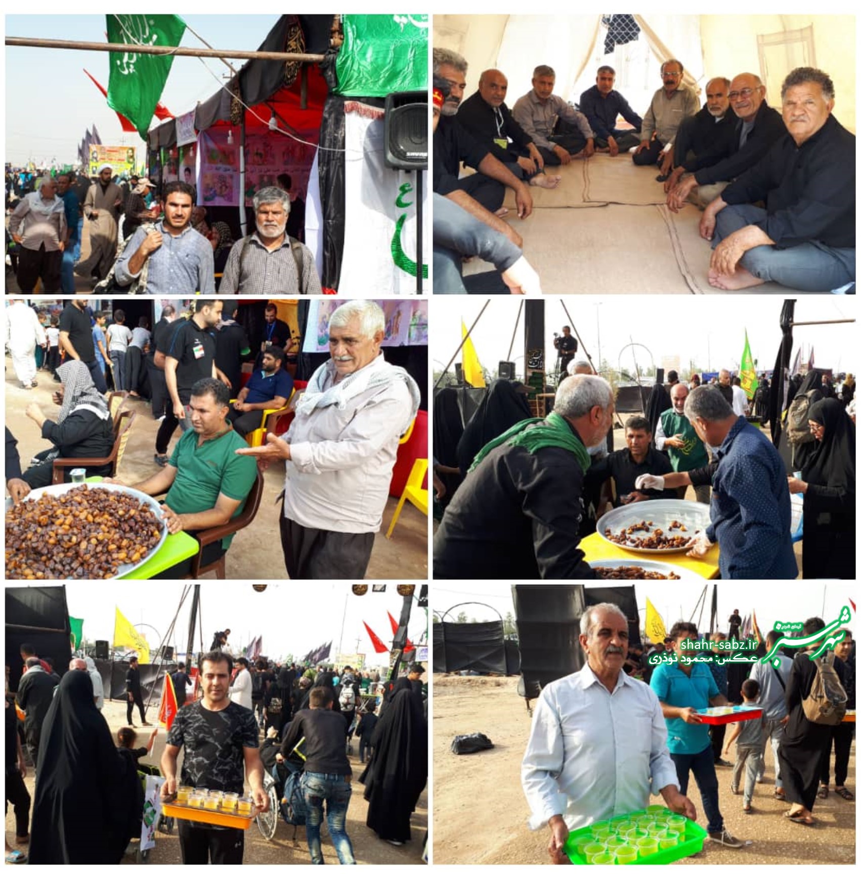 راهپیمایی اربعین/ کربلای معلی/ سوم آبان 1397/ عکس: محمود نوذری