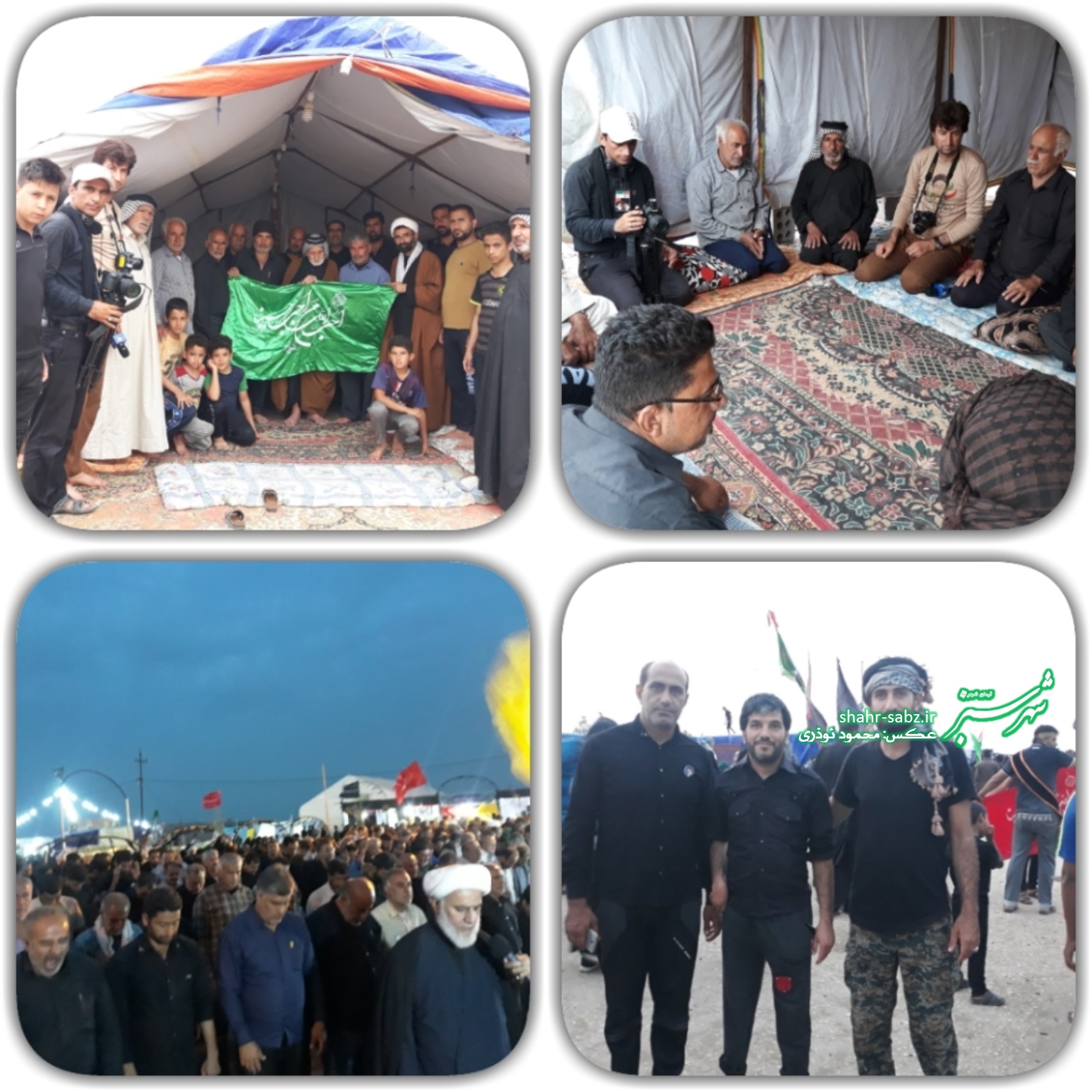 5آبان97 کربلا، راهپیمایی اربعین/ عکس از محمود نوذری