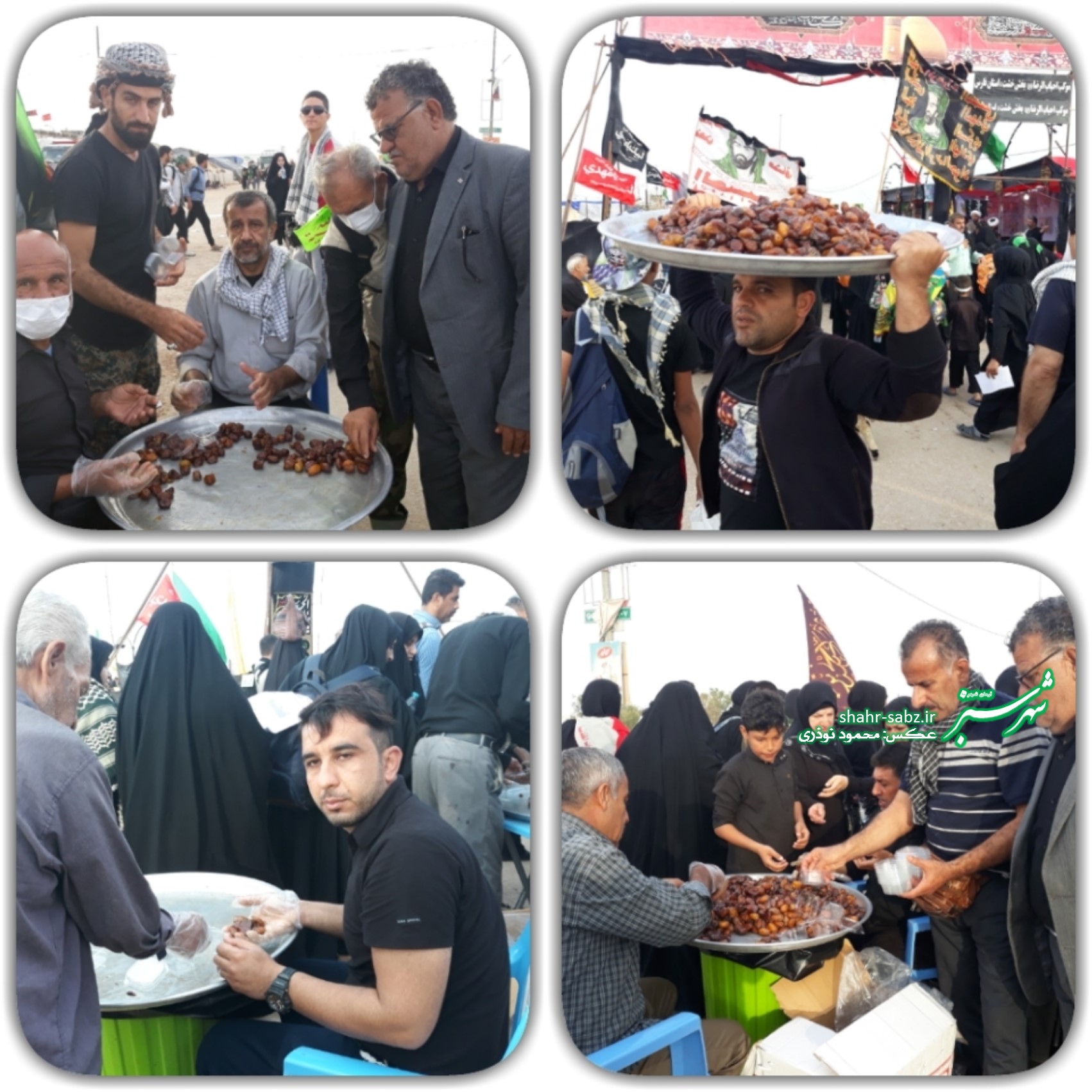 5آبان97 کربلا، راهپیمایی اربعین/ عکس از محمود نوذری