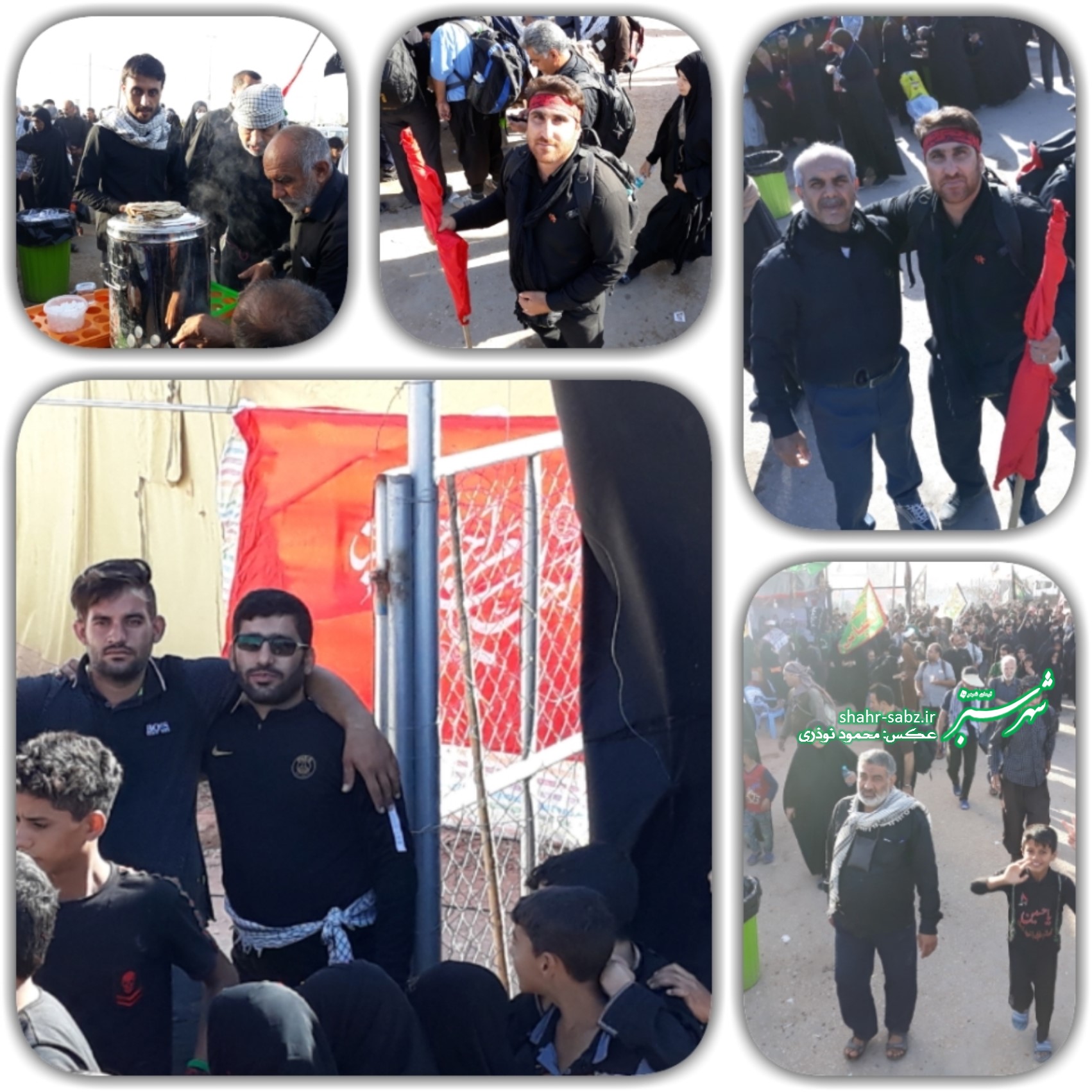 5آبان97 کربلا، راهپیمایی اربعین/ عکس از محمود نوذری