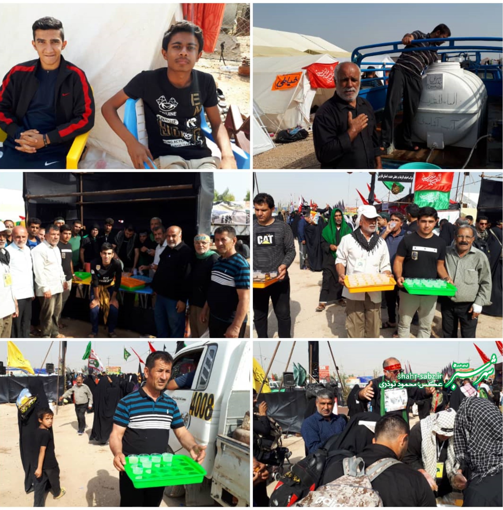 راهپیمایی اربعین/ کربلای معلی/ سوم آبان 1397/ عکس: محمود نوذری