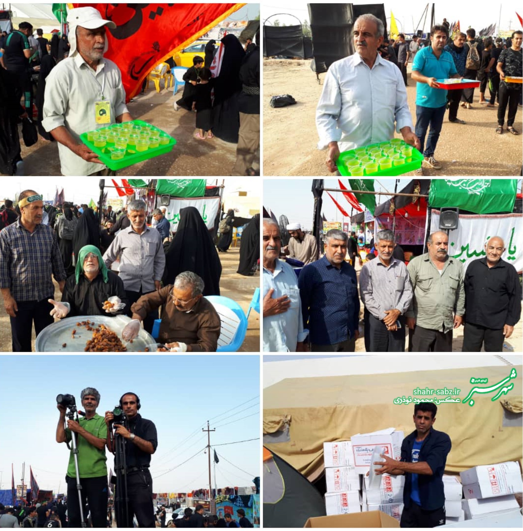 راهپیمایی اربعین/ کربلای معلی/ سوم آبان 1397/ عکس: محمود نوذری