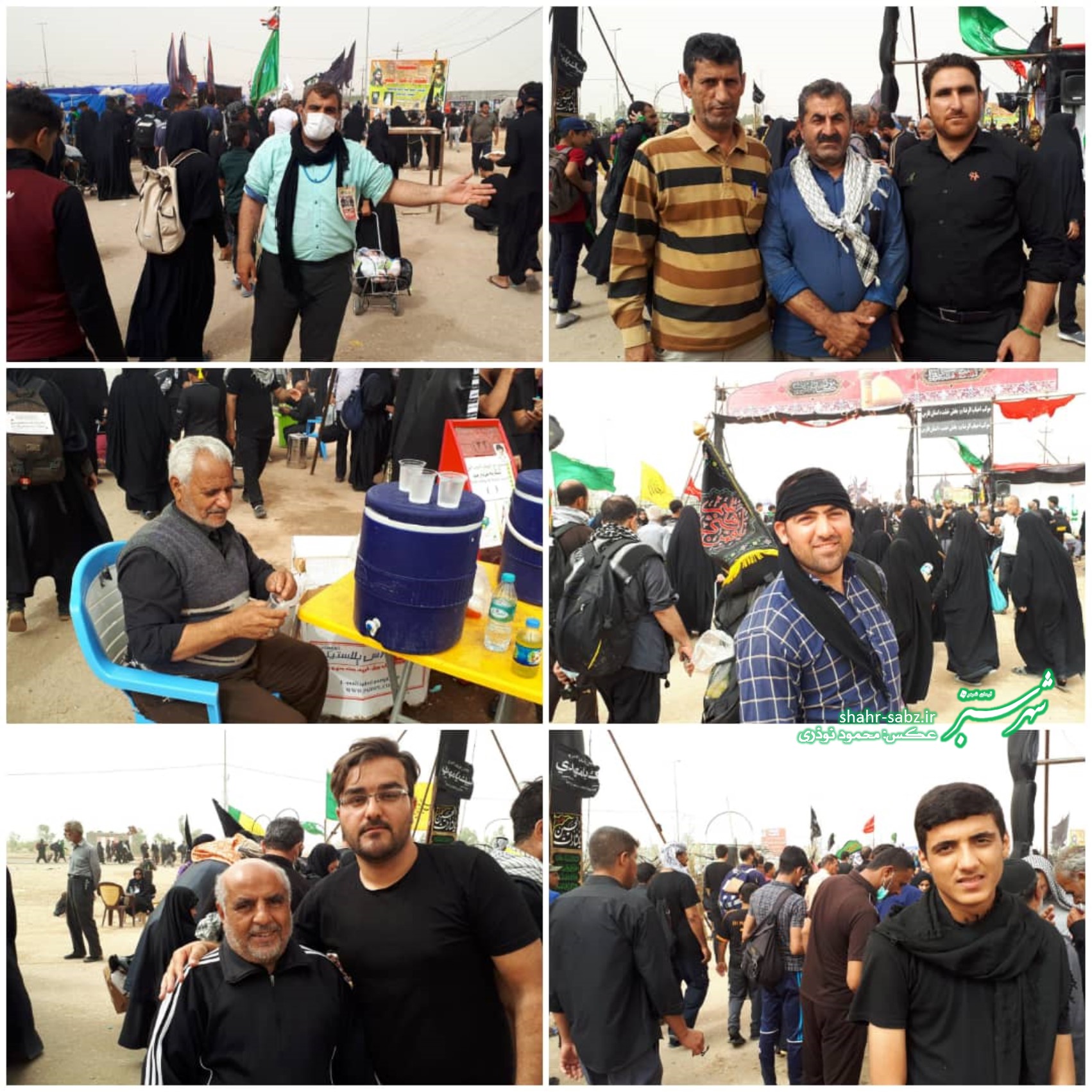 5آبان97 کربلا، راهپیمایی اربعین/ عکس از محمود نوذری