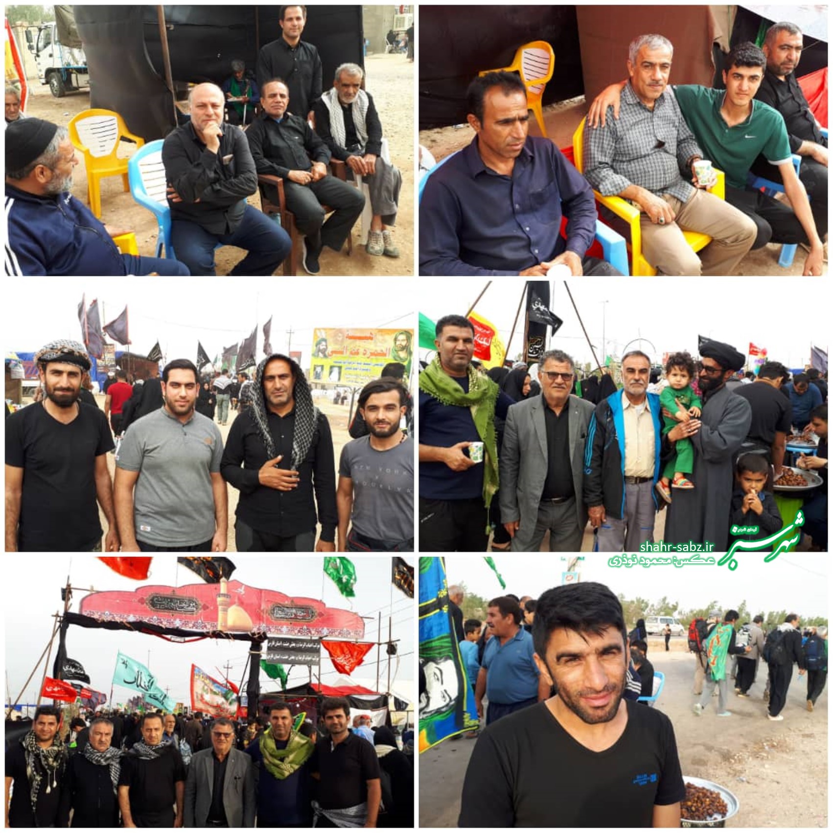 5آبان97 کربلا، راهپیمایی اربعین/ عکس از محمود نوذری