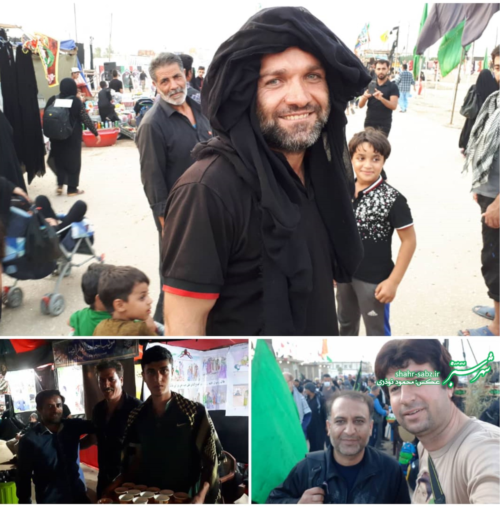 راهپیمایی اربعین/ کربلای معلی/ سوم آبان 1397/ عکس: محمود نوذری